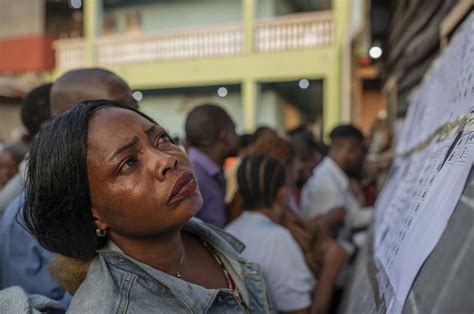 Congo votes for president as conflict and smudged ballots lead to fears election won’t be credible